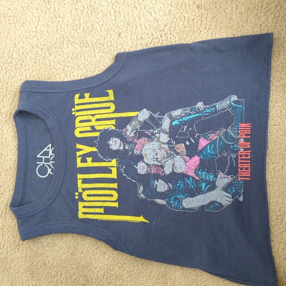 Motley Crew crop top